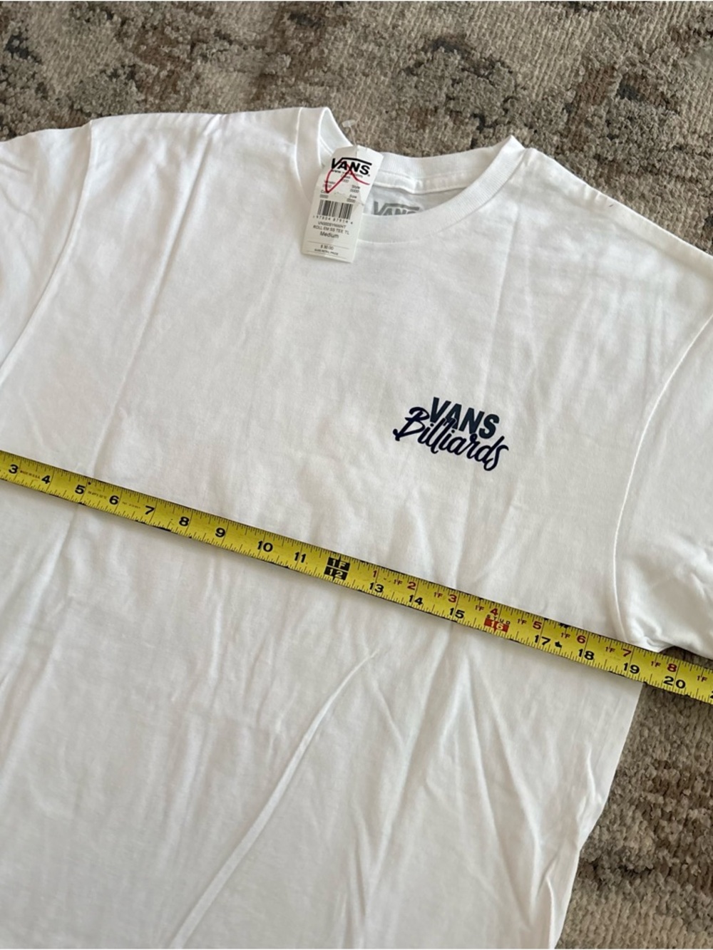 NWT Vans Billiards Graphic T-Shirt Black Sz M - Picture 4 of 5